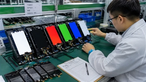 Ako funguje dávkové testovanie LCD pred odoslaním?